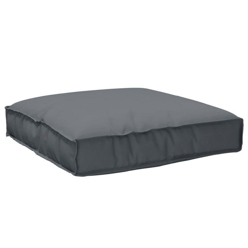 Set de coussins de palette 2 pièces Anthracite en tissu Oxford 