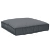 Set de coussins de palette 2 pièces Anthracite en tissu Oxford 