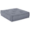 Pouf ModulableGris 70x70x54 en Tissu 