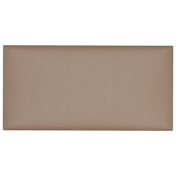 Panneaux muraux 12 pcs Cappuccino 60x30 cm Similicuir 2,16 m² 