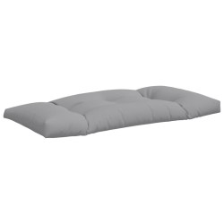 Coussins de palette lot de 3 gris tissu 
