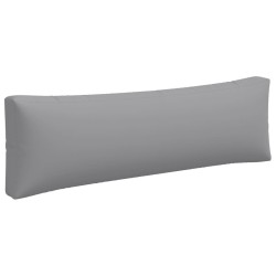Coussins de palette lot de 3 gris tissu 