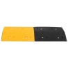 Ralentisseur Jaune et noir 97x32,5x4 cm Caoutchouc 