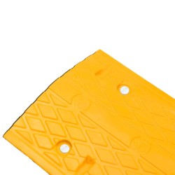 Ralentisseur Jaune et noir 97x32,5x4 cm Caoutchouc 