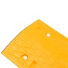 Ralentisseur Jaune et noir 97x32,5x4 cm Caoutchouc 