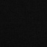 Lit pour chien noir 70x45x30 cm tissu 