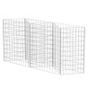 Panier de gabion Acier galvanisé 120x30x100 cm 