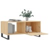 Table basse chêne sonoma 90x50x40 cm bois d'ingénierie 
