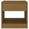 Tables de chevet 2 pcs Marron miel 40x31x40 cm Bois de pin 
