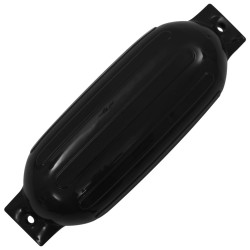Pare-choc de bateau 2 pcs noir 69x21,5 cm PVC 
