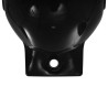 Pare-choc de bateau 2 pcs noir 69x21,5 cm PVC 