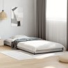 Cadre de lit sans matelas sonoma gris 90x200 cm 