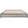 Cadre de lit sans matelas sonoma gris 90x200 cm 