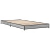Cadre de lit sans matelas sonoma gris 90x200 cm 