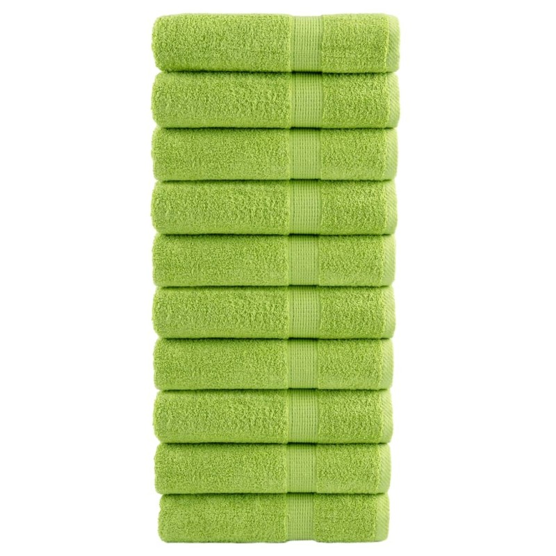 Essuie-mains de qualité supérieure SOLUND 10 pcs vert pomme 