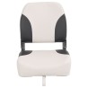 Sièges de bateau pliables lot de 2 à dossier haut 41x36x48 cm 