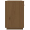 Bureau Marron miel 95x50x75 cm Bois massif de pin 