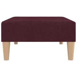 Repose-pied Violet 78x56x32 cm Tissu 