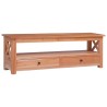 Meuble TV 115x30x40 cm Bois d'acajou massif 