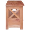 Meuble TV 115x30x40 cm Bois d'acajou massif 