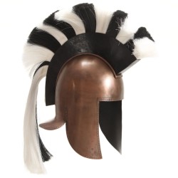 Casque de guerrier grec antique pour GN Cuivre Acier 