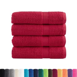 Serviettes de bain de qualité supérieure SOLUND 4 pcs 600g/m² 