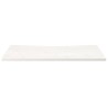 Dessus de bureau blanc 100x50x2,5 cm bois massif de pin 