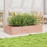 Jardinière 110x60x23 cm bois massif de douglas 