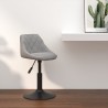 Tabouret de bar Gris clair Velours 