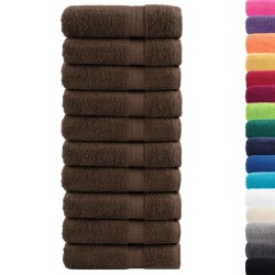 Essuie-mains de qualité supérieure SOLUND 10pcs marron 600 g/m² 