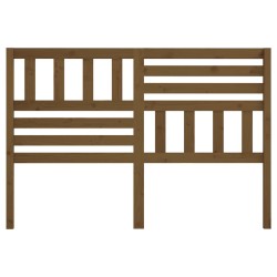 Tête de lit Marron miel 141x4x100 cm Bois massif de pin 