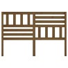 Tête de lit Marron miel 141x4x100 cm Bois massif de pin 
