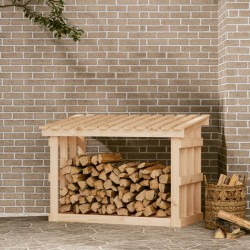 Support pour bois de chauffage 108x64,5x77 cm Bois de pin 