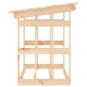 Support pour bois de chauffage 108x64,5x77 cm Bois de pin 