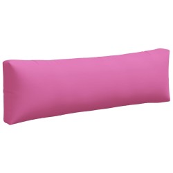 Coussins de palette lot de 3 rose tissu Oxford 