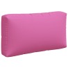 Coussins de palette lot de 3 rose tissu Oxford 