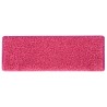 Tapis d'escalier 15 pcs 65x21x4 cm Rose 
