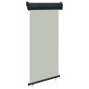 Auvent latéral de balcon 105x250 cm Gris 