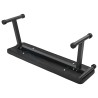 Banc de Poids Pliable 100 kg Noir 107x27x41 cm Acier 