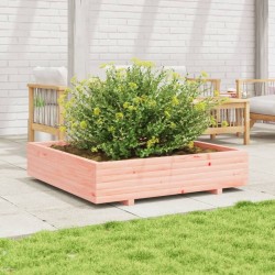 Jardinière 110x110x26,5 cm bois massif de douglas 