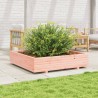 Jardinière 110x110x26,5 cm bois massif de douglas 