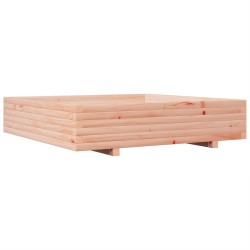 Jardinière 110x110x26,5 cm bois massif de douglas 