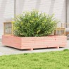 Jardinière 110x110x26,5 cm bois massif de douglas 