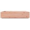 Jardinière 110x110x26,5 cm bois massif de douglas 
