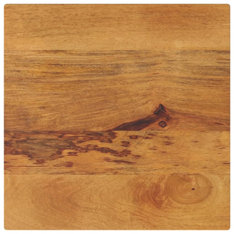 Dessus de table 60x60x3,8 cm carré bois massif manguier Dessus de table 60x60x3,8 cm carré bois massif manguier