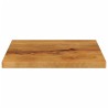 Dessus de table 60x60x3,8 cm carré bois massif manguier 