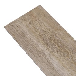 Planches de plancher PVC Non auto-adhésif5,26m²Délavage de bois 