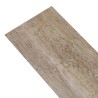 Planches de plancher PVC Non auto-adhésif5,26m²Délavage de bois 