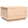 Table basse 60x50x35 cm Bois massif de pin 