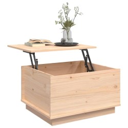 Table basse 60x50x35 cm Bois massif de pin 